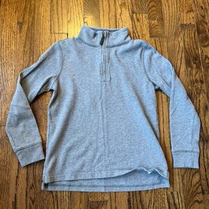 Crewcuts J. Crew boys gray pullover sweater size 8 excellent condition!